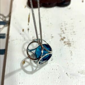 20in Geometric Drop Necklace